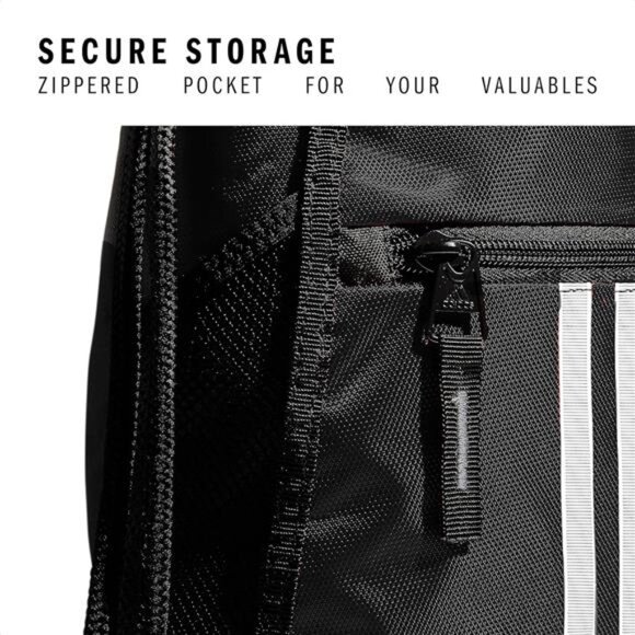 Small Drawstring Backpack Gym Bag for Men Women Lightweight Sports Bag Black - Picture 4 of 8